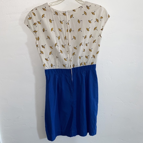Mater Traders Retro Umbrella Pattern Dress - Small - Picture 2 of 4